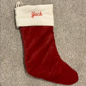 Pottery Barn Christmas stocking